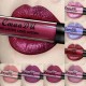 Cmaadu Metal Matte Lip Gloss Makeup Lipstick Sexy Sequin Waterproof Long Lasting Blue Cosmetic