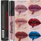 Cmaadu Metal Matte Lip Gloss Makeup Lipstick Sexy Sequin Waterproof Long Lasting Blue Cosmetic