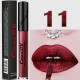 Cmaadu Metal Matte Lip Gloss Makeup Lipstick Sexy Sequin Waterproof Long Lasting Blue Cosmetic