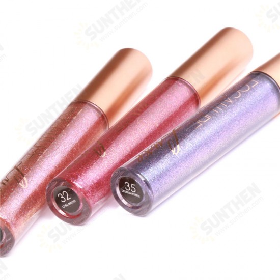 6 Colors Metallic Matte Lip Gloss Liquid Diamond Glitter Lipsticks Cosmetics Makeup