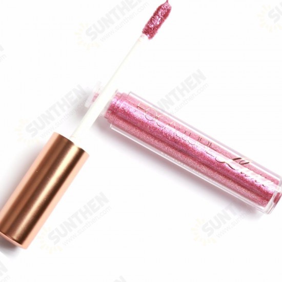 6 Colors Metallic Matte Lip Gloss Liquid Diamond Glitter Lipsticks Cosmetics Makeup