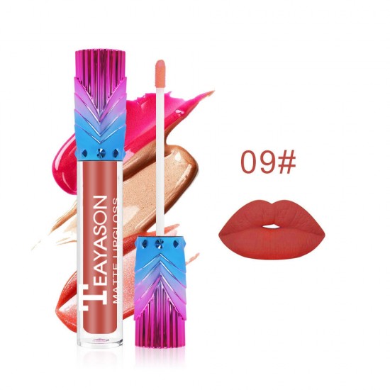 Matte Lip Gloss Long-Lasting Liquid Lip Stick Velvet Matte Lip Gloss Non Sticky Lip Makeup