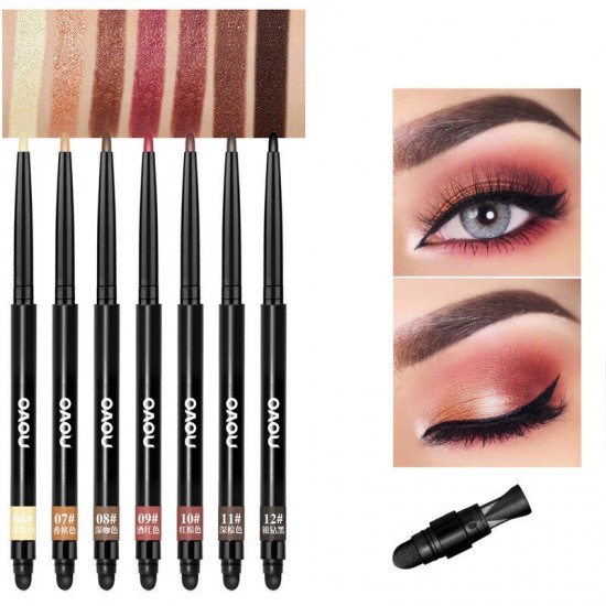 Multifunctional Eyeliner Pen Lip Liner Eye Shadow Pen Makeup Pencil Long-Lasting