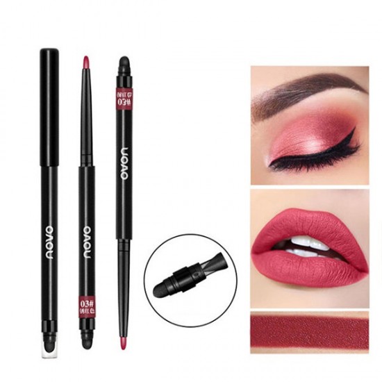 Multifunctional Eyeliner Pen Lip Liner Eye Shadow Pen Makeup Pencil Long-Lasting