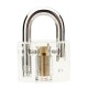 Disc Type Padlock with Disc Detainer Lock Pick Bump Key Tool Locksmith Training Skill Tools Set