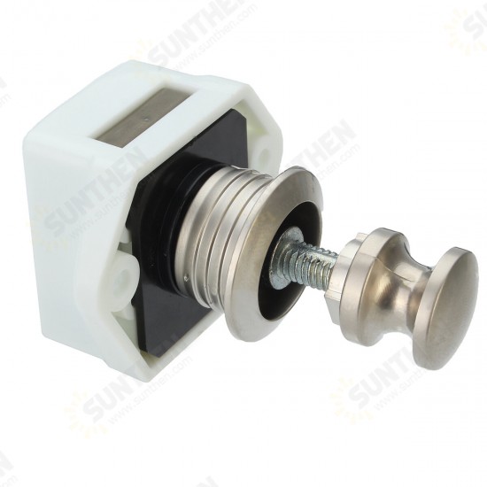 Push Button Catch Push Button Cabinet Latch for Rv/Motor Home Cupboard Caravan Lock for Cupboard Push Latch Lock Push Button Latch