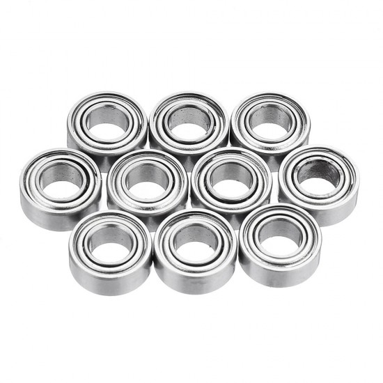 20Pcs 5x10x4mm Metal Sealed Shielded Deep Groove Ball Bearing MR105ZZ