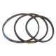 400/420/445/470/500mm O-type Belt V Groove Pulley Belt Timing Belt for Timing Pulley