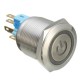 6 Pin 22mm 12V Led Light Metal Push Button Latching Switch