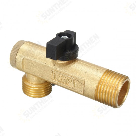 AC 110V 1/2 Inch 2-way Drain Valve Electronic Timed Air Compressor Condensate Auto Pressure Switch