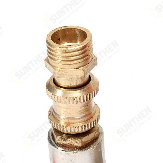 Air Compressor Double Outlet Tube Pressure Regulator Valve Fitting