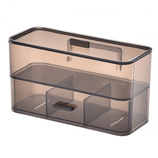 Cosmetic Organizer Storage Clear Makeup Drawers Holder Case Storage Jewelry Box