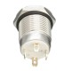 DC 12V 12mm 4 Pin Momentary Switch Led Light Metal Push Button Waterproof Switch