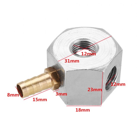 G1/4 Cooling Tube Magnetic Seat with 3 Holes Flexible for Milling Cooling