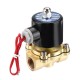 DN15 NPT 1/2 Inch Brass Electric Solenoid Valve AC 220V/DC 12V/DC 24V Normally Closed Water Air Fuels Valve