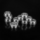 10pcs F623ZZ Flange Bushing Ball Bearings 3x10x4mm Mini Deep Groove Flange Ball Bearing