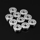 10pcs F623ZZ Flange Bushing Ball Bearings 3x10x4mm Mini Deep Groove Flange Ball Bearing