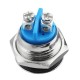 AC 250V 3A 16mm Waterproof Push Button Switch Self Lock Latching Switch