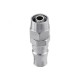 C-type Pneumatic Connector Tracheal Male Self-Locking Quick Plug Joint PP10/20/30/40