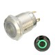 DC 5V 19mm 4 Pin Momentary Switch Led Light Metal Push Button Waterproof Switch