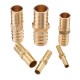 Adapter Brass Barb Straight 2 Way Pipes Fitting 6-19mm Pneumatic Component Hose Quick Coupler