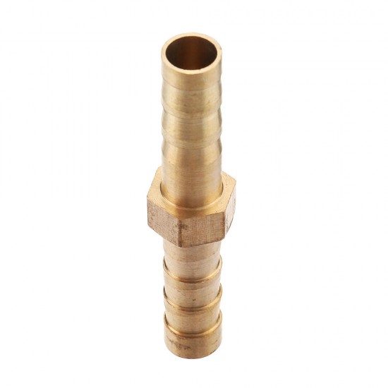 Adapter Brass Barb Straight 2 Way Pipes Fitting 6-19mm Pneumatic Component Hose Quick Coupler