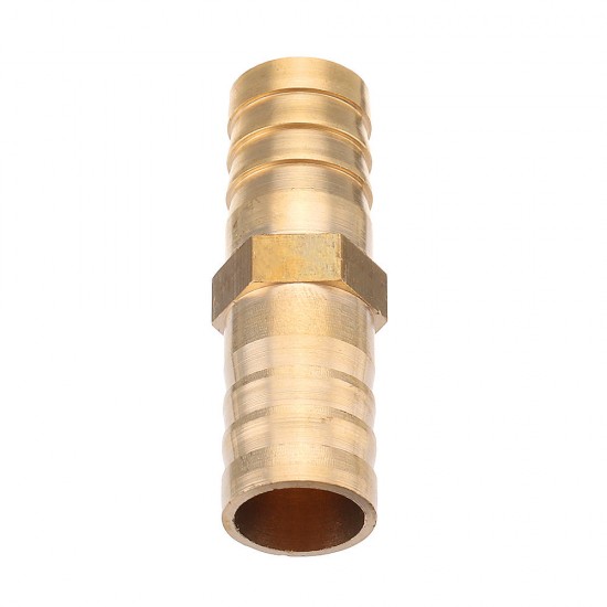 Adapter Brass Barb Straight 2 Way Pipes Fitting 6-19mm Pneumatic Component Hose Quick Coupler