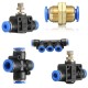 Pneumatic Connector Pneumatic Push In Fittings for Air/Water Hose and Tube All Sizes Available