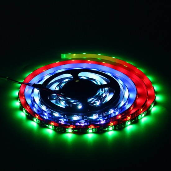 1M 2M 3M 4M 5M Waterproof 30LEDs/M 5050 GRB GT2812 Smart IC Flexiable LED Strip Light DC5V