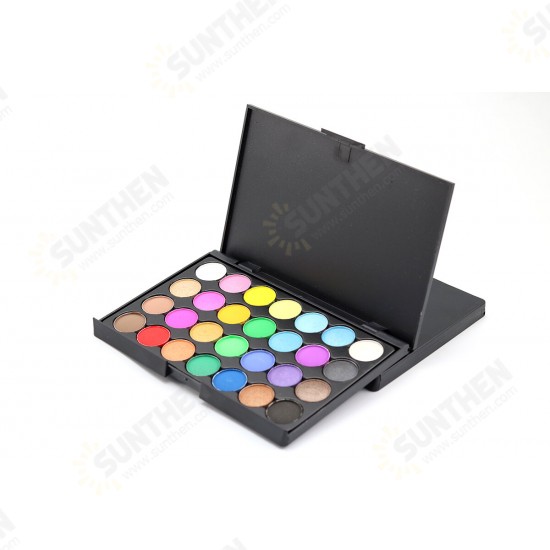 28 Color Eye Shadow Matte Pearly Smoky Earthy Highlight Eyeshadow Palette