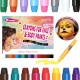 Paint Crayons Kit Luckyfine Face & Body Paint Crayons Set for Kids Safe Non-Toxic and Non-irritating Perfect for Halloween Christmas Decorations