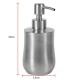 350Ml Cucurbit Shaped Liquid Soap Dispenser For Liquid Soap 304 Stainless Steel Bathroom Shower Lotion Dispenser Liquid Bottles