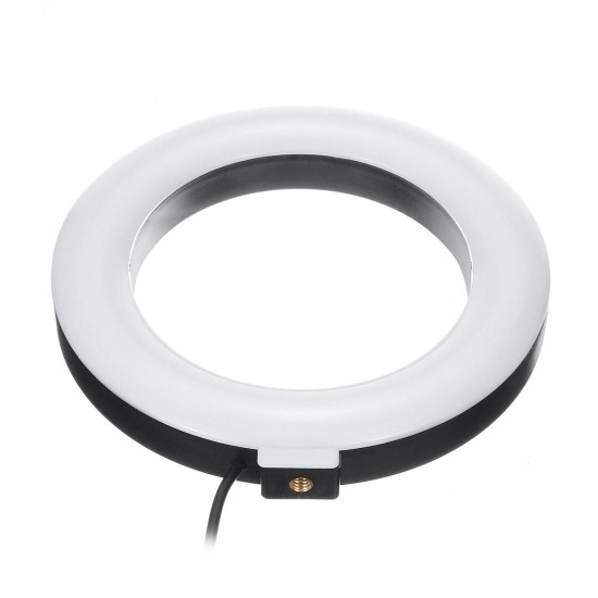 Photography LED Mirrors Selfie Ring Light 260MM Dimmable Camera Phone Lamp Fill Light with Table Tripods Phone Holder