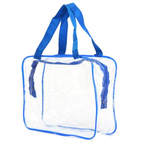 Portable Clear PVC Organizer Bags Makeup Travel Waterproof Toiletry