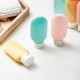 Portable Silicone Refillable Bottle Empty Travel Packing Press for Lotion Shampoo Cosmetic Squeeze Containers