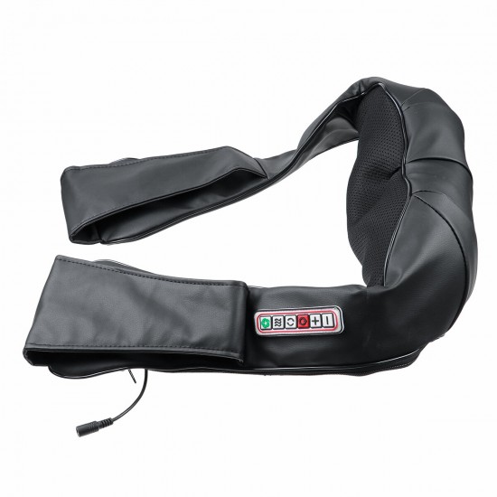 8 Heads Electrical Knock Back Neck Shoulder Massager Body Infrared 3D Knocking Massager