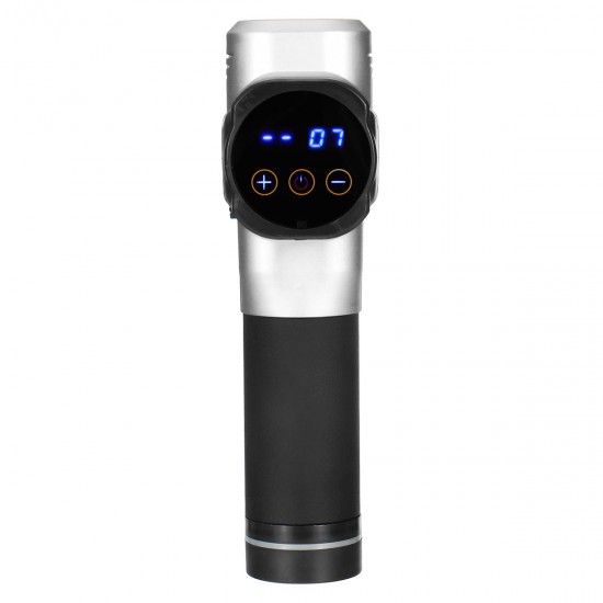 Display 20 Speed 3200RPM Percussion Massager 2000mAh 16.8V Electric Massager 30W Muscle Massage Therapy Vibration Deep Tissue Device