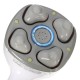 Electric Handheld Massager Four Head Machine Full Body Neck Vertebra Back Muscle Relax Vibrating Deep Tissue Massage Health Care