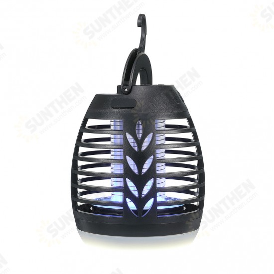 5W Electric Mosquito Killer Lamp USB Powered Trap Gnat with Hanger for Indoor Outdoor