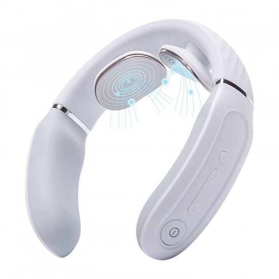 Cervical Massager 4356E Intelligent Multifunctional Vibration Pulse Heating Home Intelligent Physiotherapy Massage Instrument