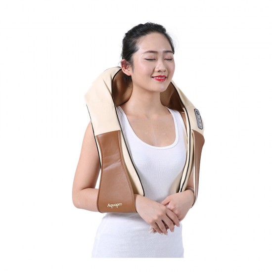 U Shape Electrical Shiatsu Back Neck Shoulder Body Massager Infrared Heated 4D Kneading Car/Home Massage Shawl Device