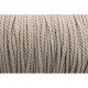 4mm Braided Cotton Rope 3 Strands Natural Braided Twisted Cotton Cord Rope Multifunctional Tools