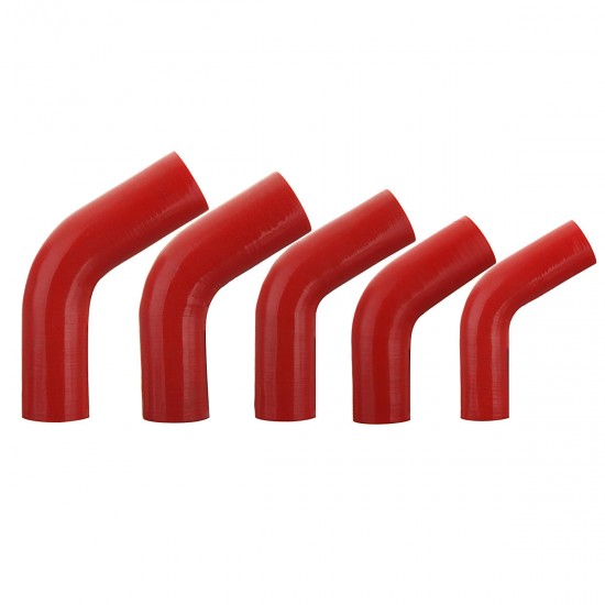 60 Degree Elbow Bend Hose Auto Silicone Hose Rubber Air Water Coolant Joiner Pipe Tube