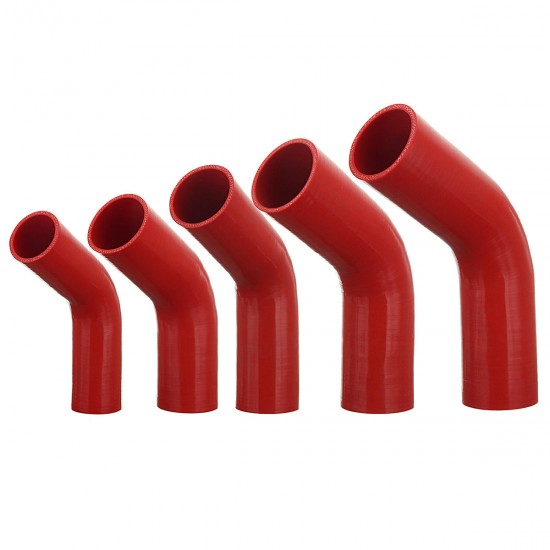 60 Degree Elbow Bend Hose Auto Silicone Hose Rubber Air Water Coolant Joiner Pipe Tube