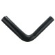 Black 150mm Length Silicone Tube 90 Degree Tubing Turbo Coolant Tube Silicone Vacuum Hose