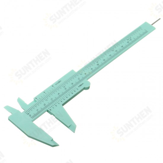 150mm Measure Plastic Vernier Caliper Ruler