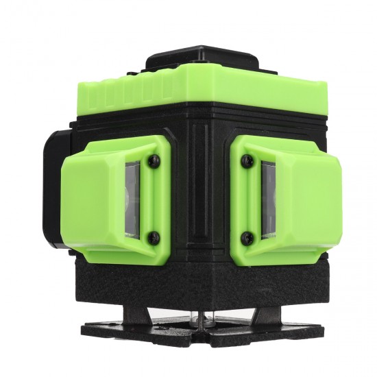 16/12/8 Line 4D 360° Horizontal Vertical Cross Green Light Laser Level Self-Leveling Measure APP Control