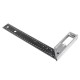 30CM Double-sided Metric Scale Stainless Steel Ruler Die Cast Aluminum Handle Ruler Measuring Tool