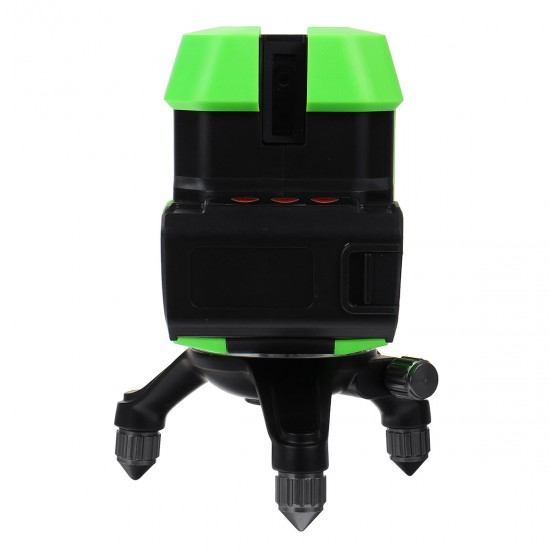 5 Lines USB Laser Level 360° Rotatable Self-Leveling Indoor Outdoor Green Light Horizontal Vertical Measuring Instruments