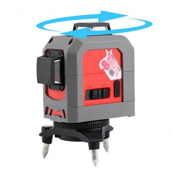 FC-185-1 High Precision Self-Leveling Green Laser Level Device 360 Distance Meter Laser Line